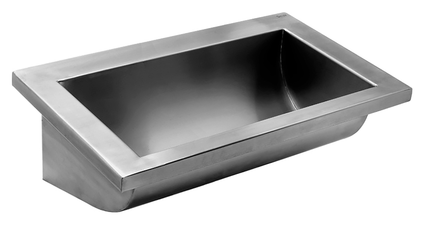 Раковина Senda Canal 150 satin w/o