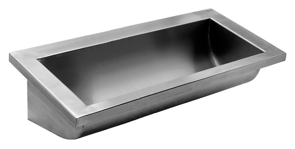 Раковина Senda Canal 300 satin w/o