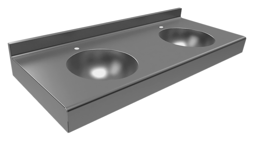 Раковина Senda Duplo rp satin w/o