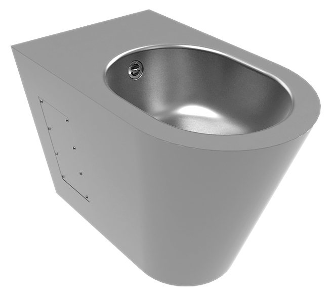 Биде напольное Senda 0021 P satin