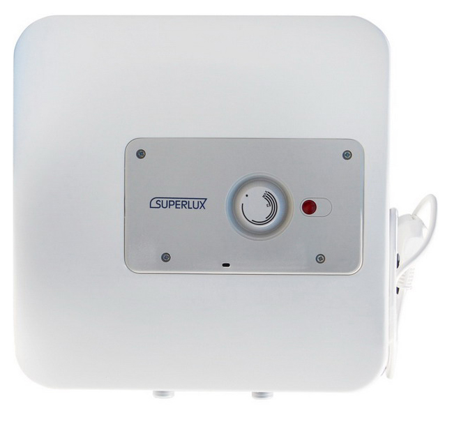 Водонагреватель Superlux 15 O RU над раковиной