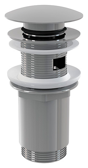 Донный клапан для раковины AlcaPlast A392 с переливом