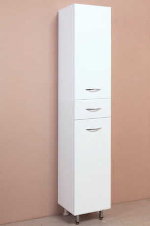 Шкаф-пенал Onika Модерн 40 напольный, с бельевой корзиной, правый