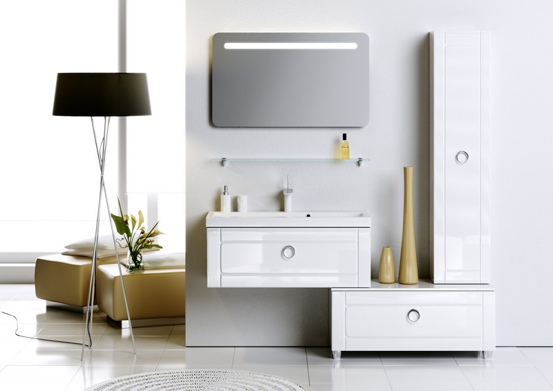 Мебель для ванной Aqwella 5 stars Infinity 80 белая