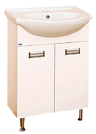 Тумба с раковиной Misty Вега 55 прямая