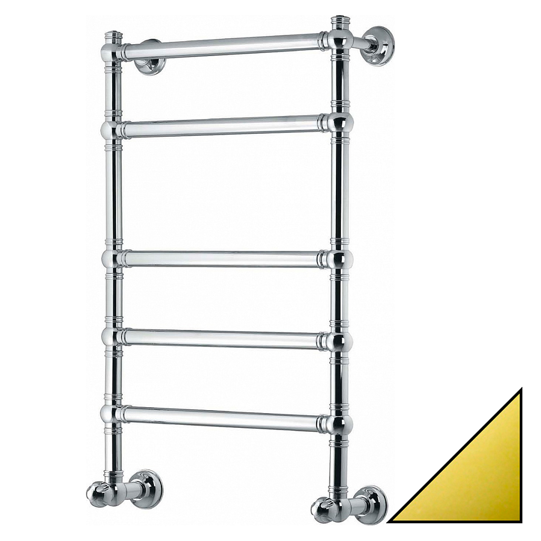 Водяной полотенцесушитель Margaroli Armonia 9-464-5 золото