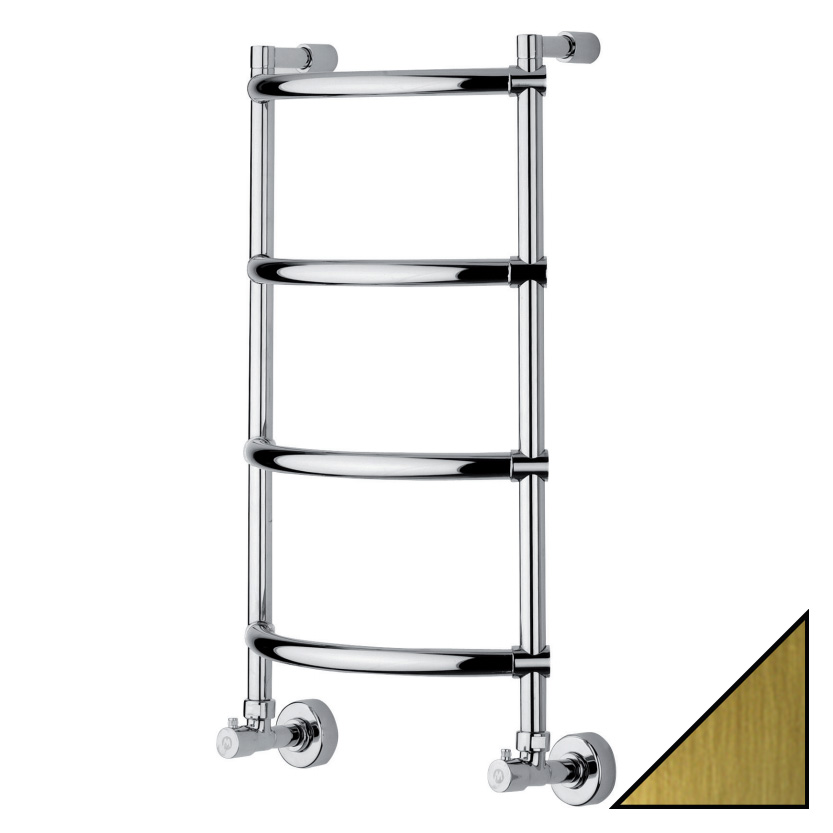 Водяной полотенцесушитель Margaroli Luna 432-4 бронза