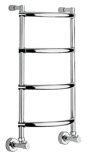Водяной полотенцесушитель Margaroli Luna 432-4 хром