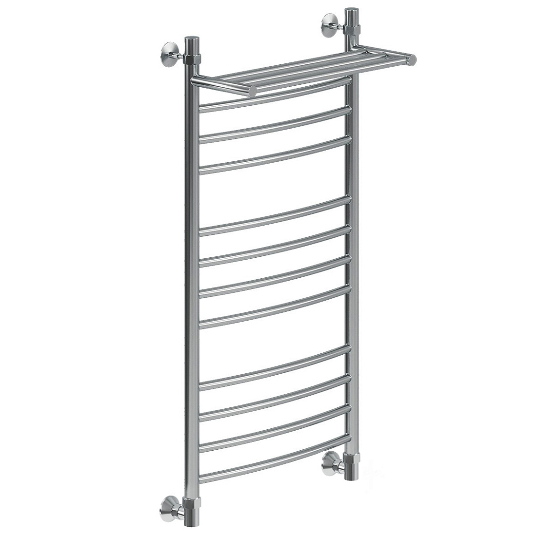 Водяной полотенцесушитель Ника Arc ЛД (г2) ВП 100x40 с полкой