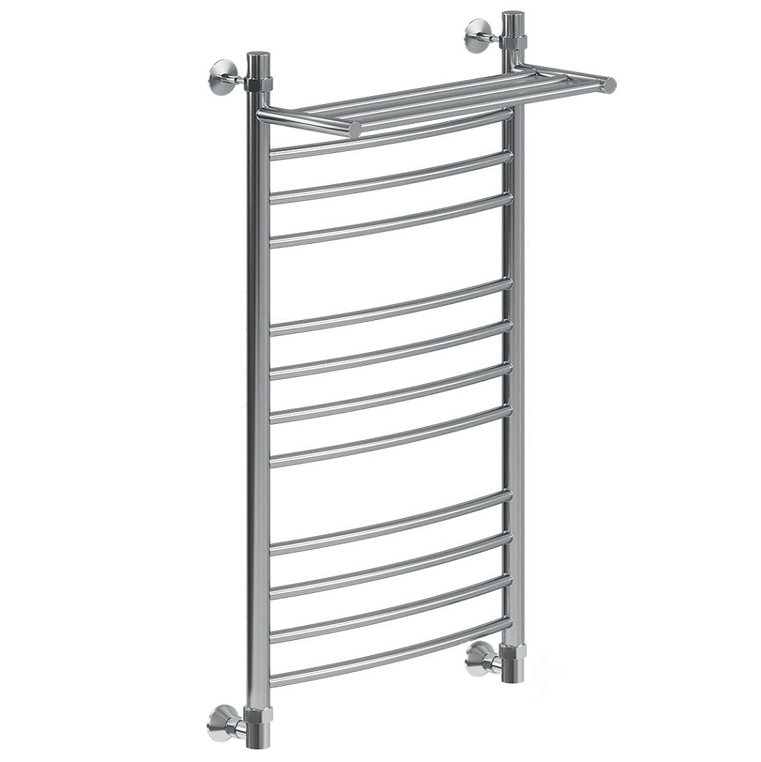 Водяной полотенцесушитель Ника Arc ЛД (г2) ВП 100x60 с полкой