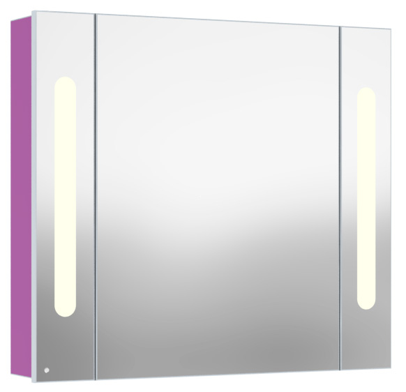 Зеркало-шкаф Gemelli Led Inova 90 тип С, L