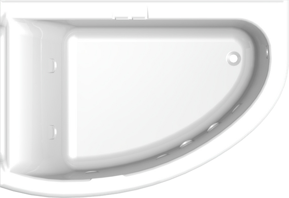 Ванна из искусственного камня Астра-Форм Анастасия 182х125 L с ножками