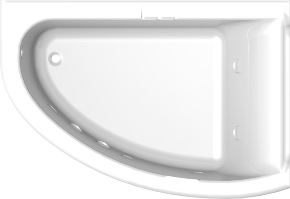 Ванна из искусственного камня Астра-Форм Анастасия 182х125 R с ножками