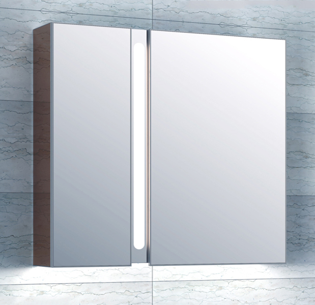 Зеркало-шкаф Gemelli Twinwall 90 R