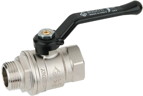 Шаровый кран Bugatti New Jersey 915 2 нар-вн, рычаг