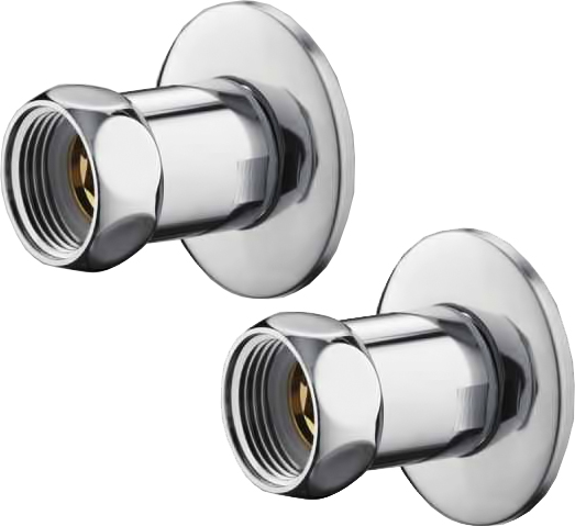 Американки Aquanerzh Frap FR504-S 1х1/2 вн-нар прямые, 2 шт