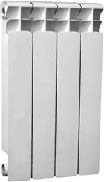 Радиатор биметаллический Rifar Base 350 4 секции
