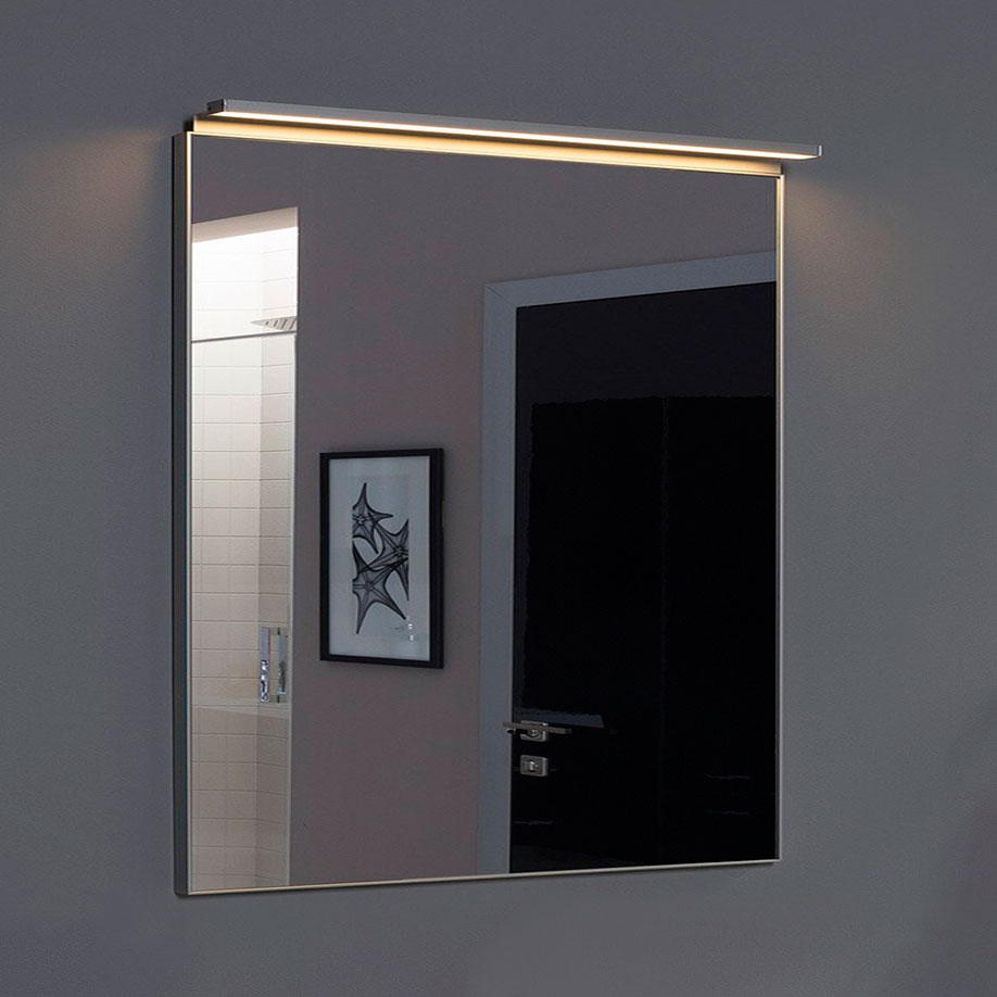 Зеркало De Aqua Сильвер 70х75 серебро