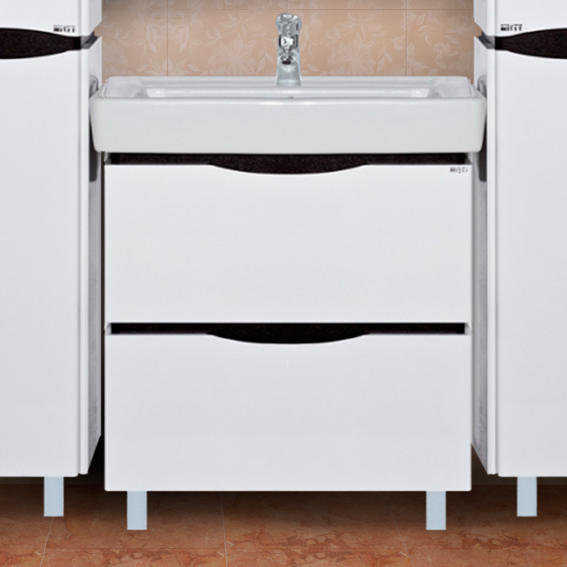 Тумба с раковиной Misty Венера 80 комбинированная