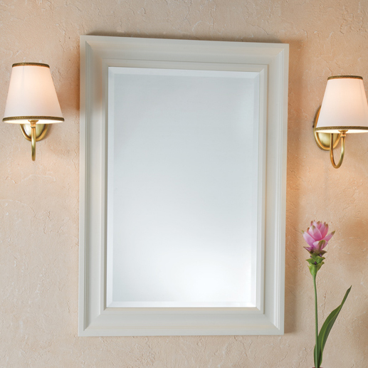 Зеркало La Beaute Classic Cornelia слоновая кость матовый