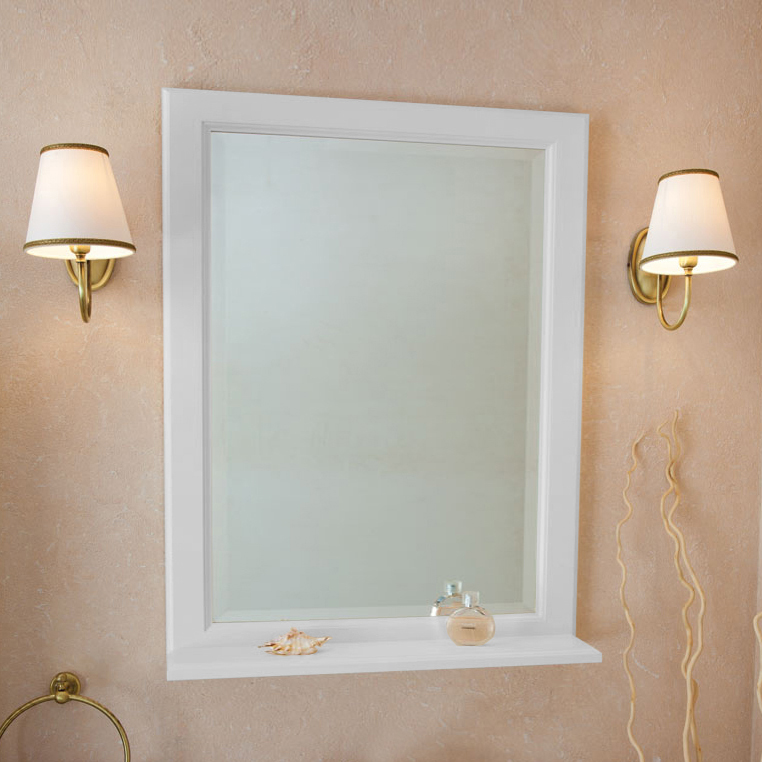 Зеркало La Beaute Classic Michel 76 белый матовый