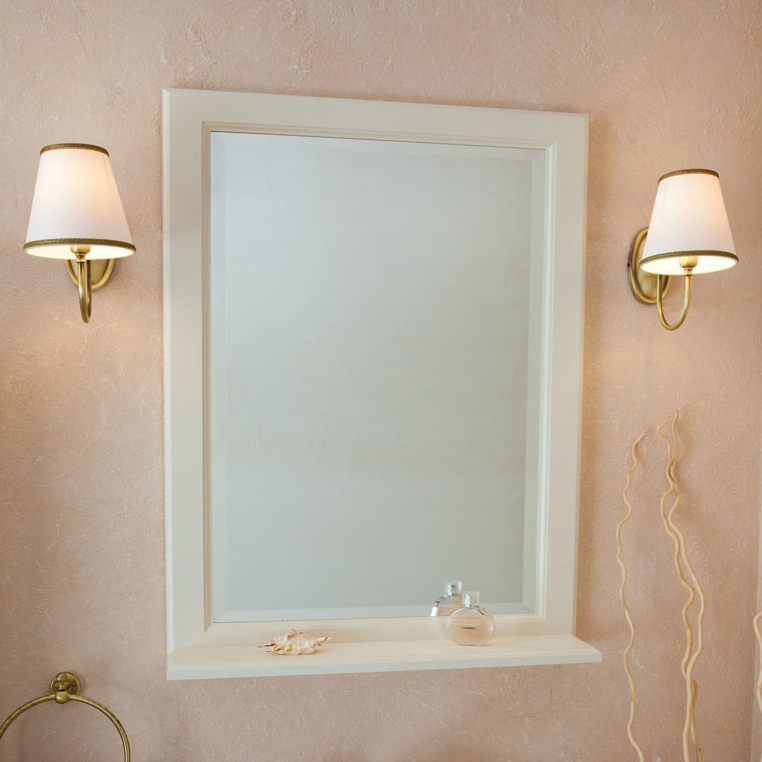 Зеркало La Beaute Classic Michel 76 слоновая кость матовый