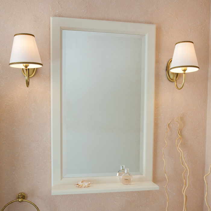 Зеркало La Beaute Classic Michel 61 слоновая кость матовый