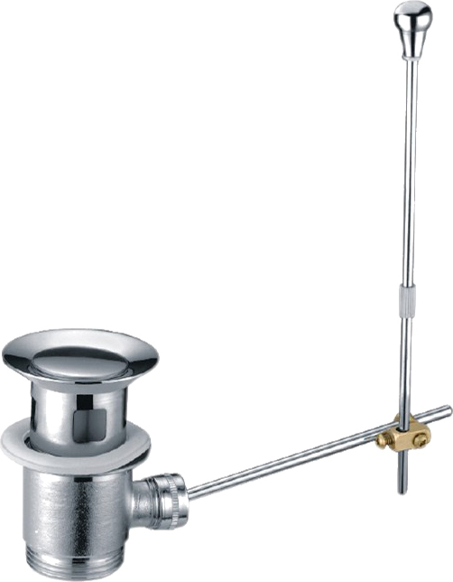 Донный клапан для раковины Creavit SF011 с переливом, хром