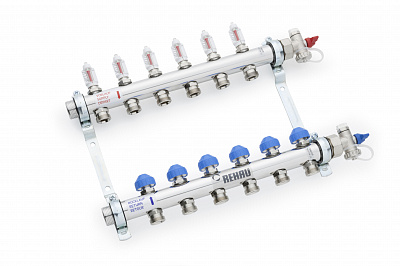 Коллектор Rehau HKV-D 10, на 10 контуров
