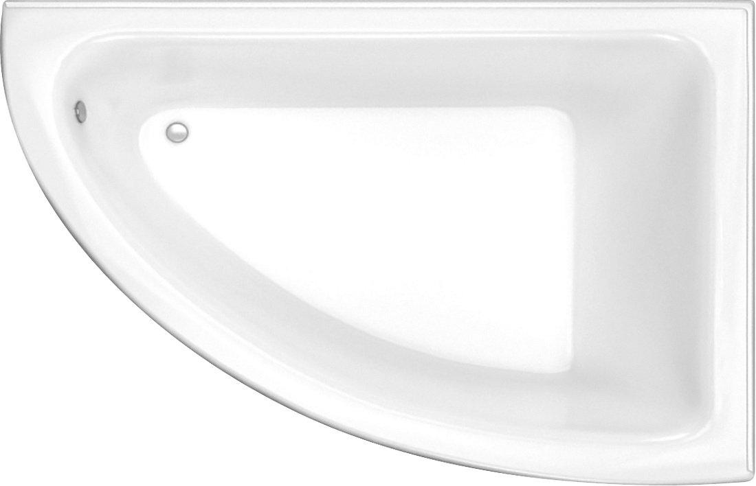 Ванна из искусственного камня Marmo Bagno Альба 170x110 правая