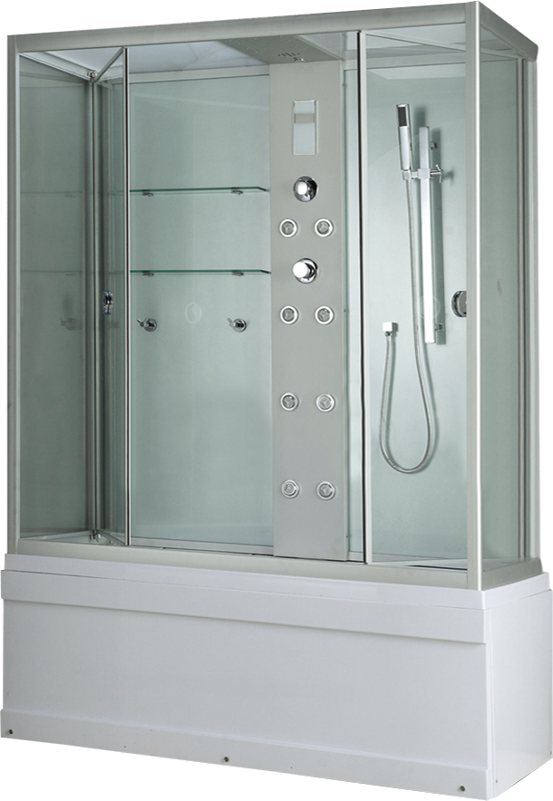 Душевой бокс Timo Lux TL-1506 с гидромассажем, 167x90x220 см