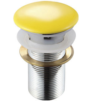 Донный клапан для раковины Melana MLN-ТB6-1 желтый