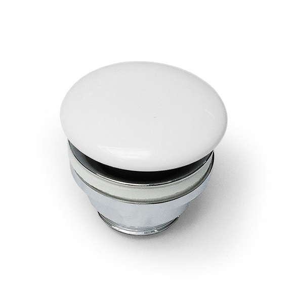 Донный клапан для раковины ArtCeram ACA036 универсальный, белый