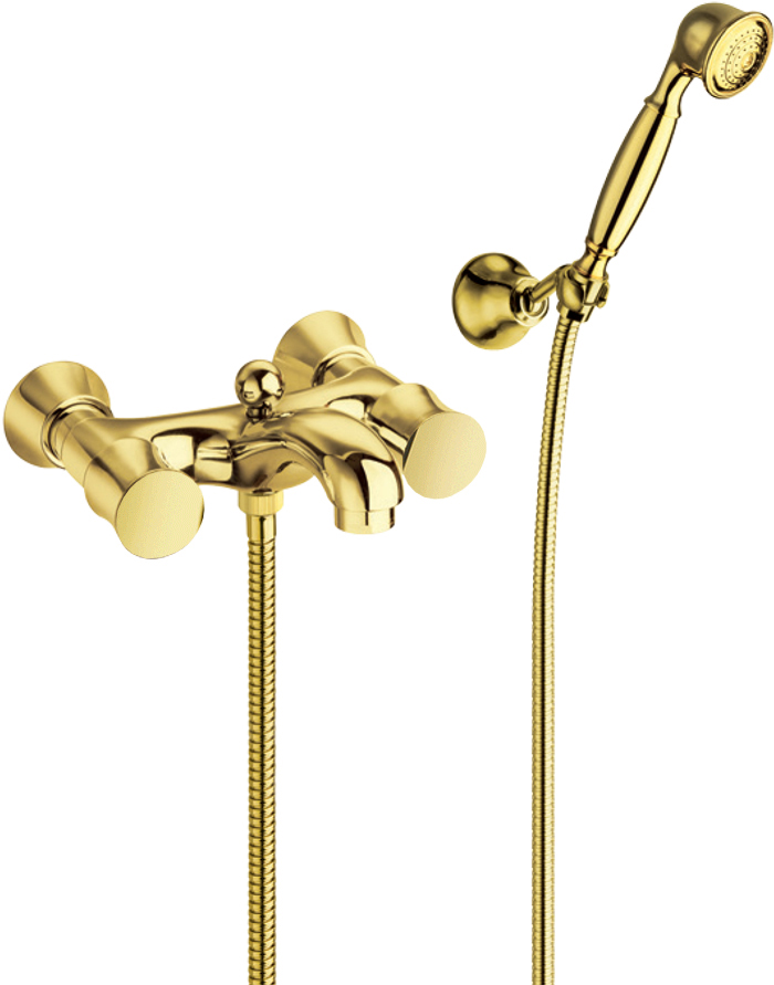 Смеситель La Torre Elisabeth 39020.OR золото, для ванны с душем