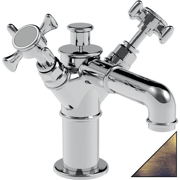 Смеситель La Torre Victoria 25501.BRS бронза, для раковины