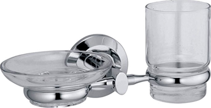 Стакан WasserKRAFT Rhein K-6226 с мыльницей