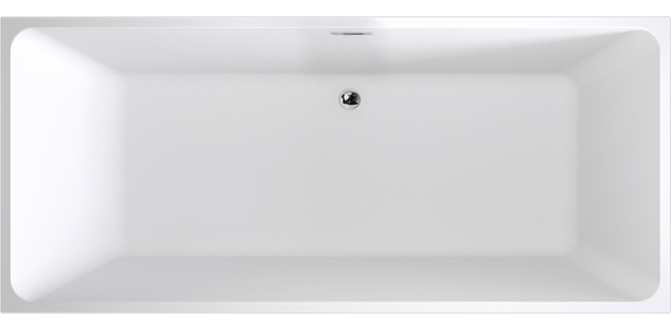 Акриловая ванна Black&White Swan SB107 отдельностоящая 178х80 см