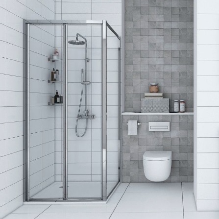 Душевой уголок Aquaton Prima квадратный 90х90 см