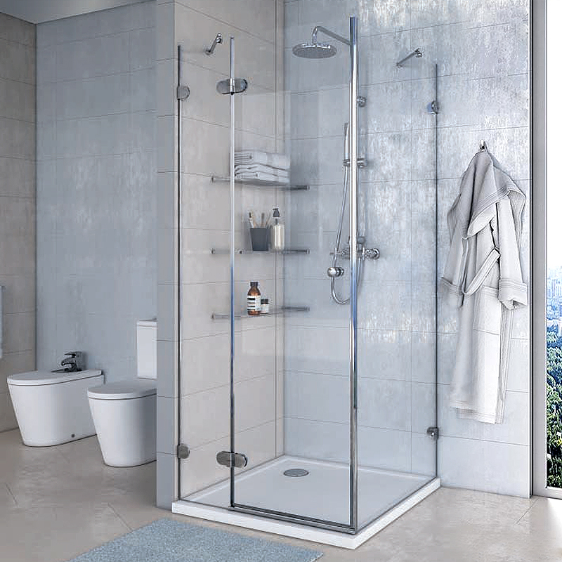 Душевой уголок Aquaton Lax L квадратный 80х80 см