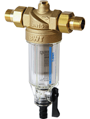 Предфильтр BWT Protector Mini ХВ 1/2&quot; прямая промывка