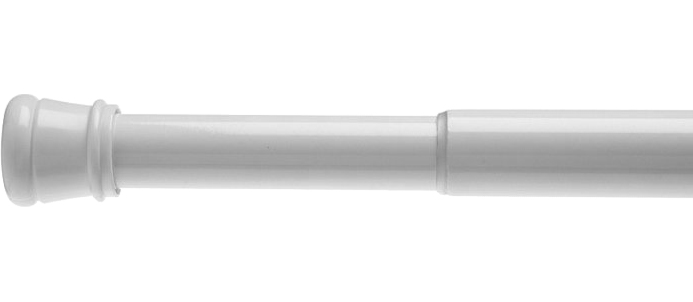 Карниз для ванны Carnation Home Fashions Standard Tension Rod White