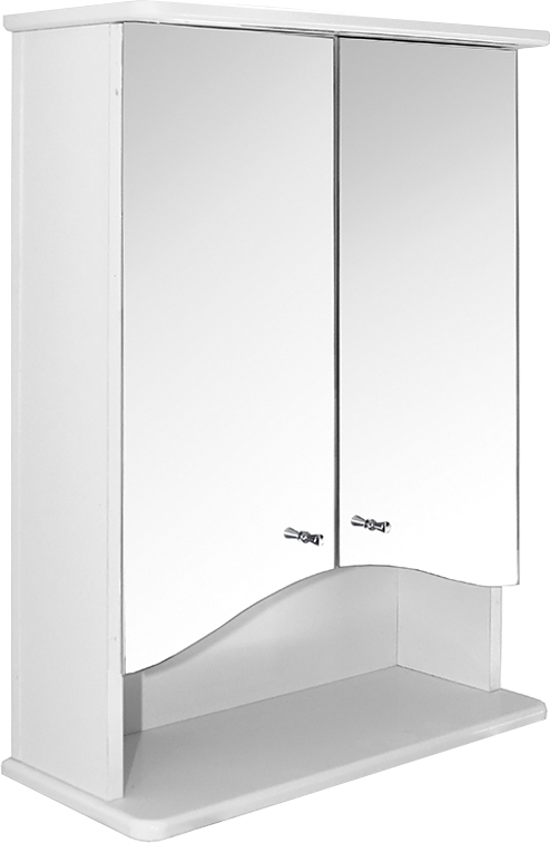 Зеркало-шкаф Mixline Волна 48