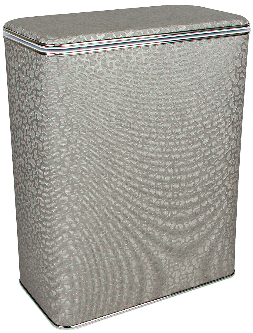 Корзина для белья Geralis FHH-B серебро, хром, стандартная