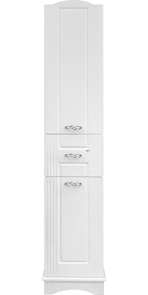 Шкаф-пенал Misty Эльбрус 40 R с бельевой корзиной