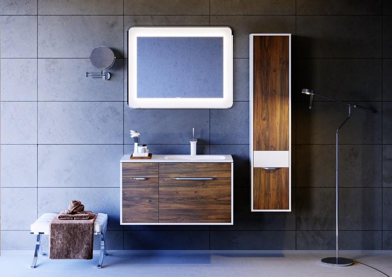 Мебель для ванной Aqwella 5 stars Malaga 90 R крафт темный