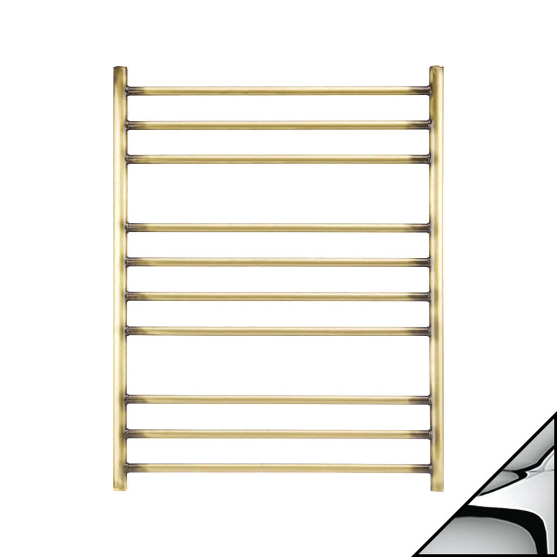 Водяной полотенцесушитель Garcia Кариба 10П 60х80 никель хром