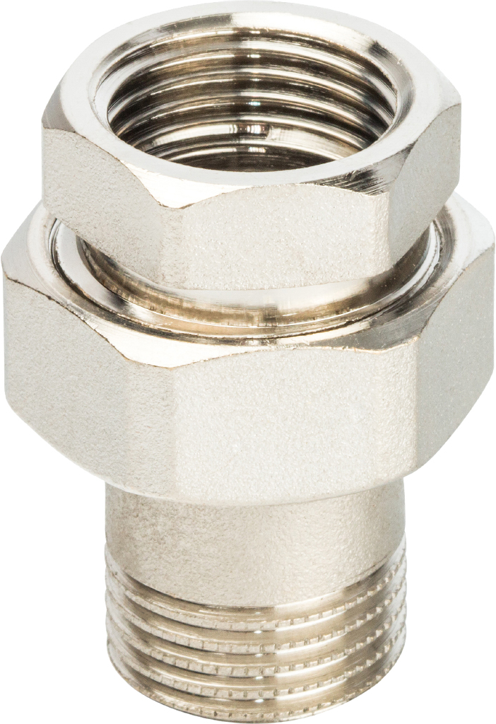 Американка Stout SFT-0041 1/2&quot ВН, с уплотнением, никелированная