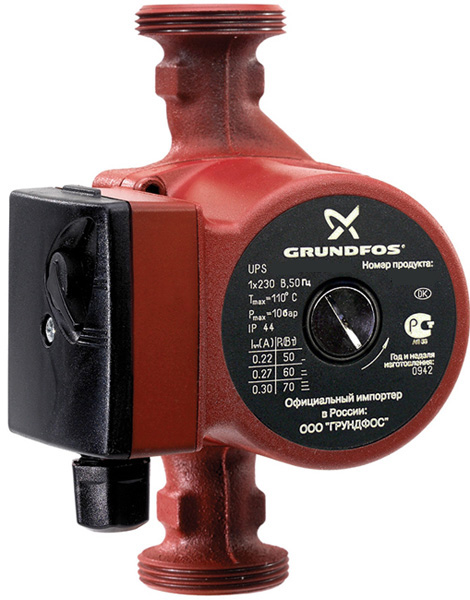 Циркуляционный насос Grundfos UPS 40-80 F
