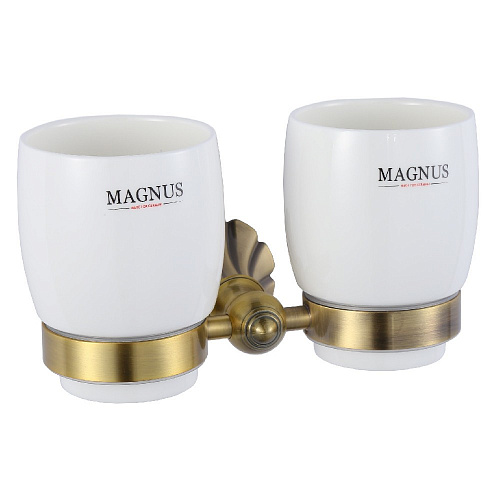 Стакан Magnus 95160 двойной, бронза