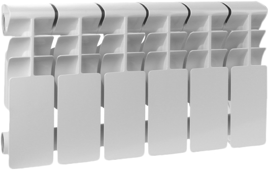 Радиатор алюминиевый Rommer Plus 200 6 секций